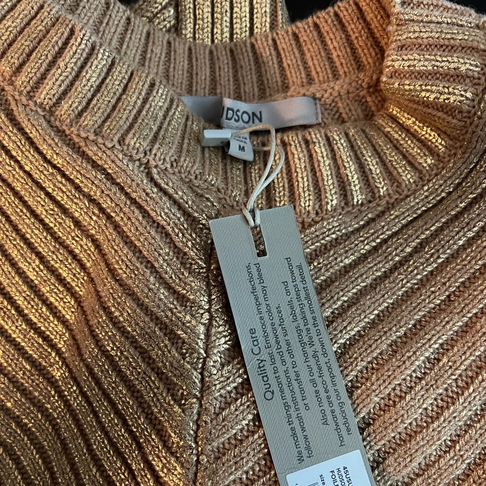 New with tags Hudson Gold sweater